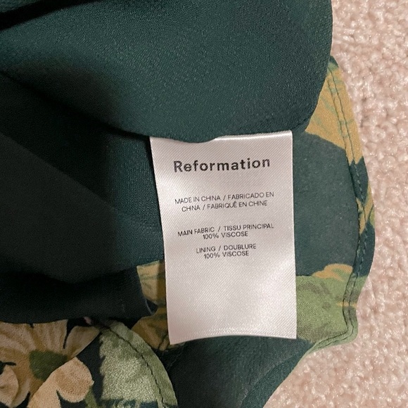 Reformation Christine Dress  Authentic - Picture 13 of 14